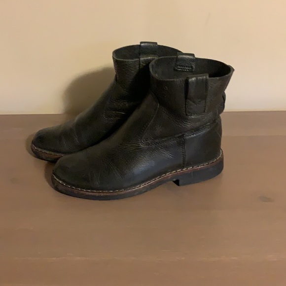 Roots Canada Black Leather Boots - Women’s Size 7 - Picture 3 of 8